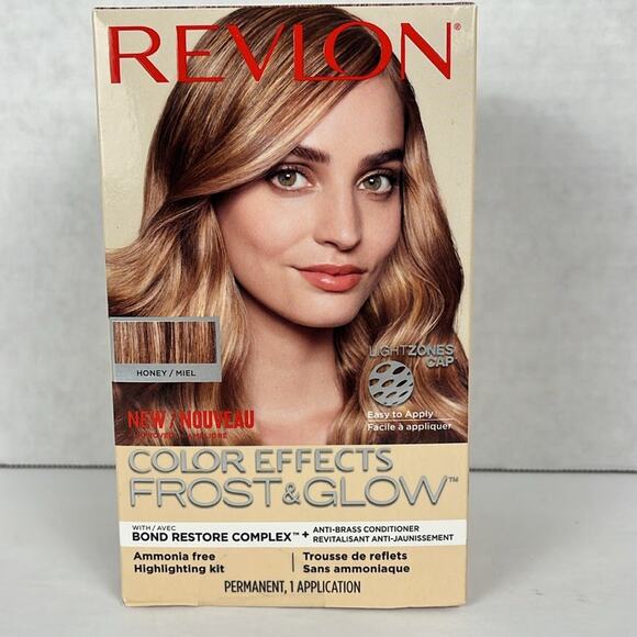 Revlon Color Effects Hair Color Frost and Glow Highlighting Kit - Honey - Picture 2 of 8